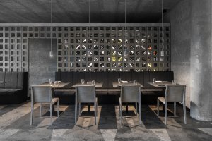 Interiér restaurace The Eatery navrhl ateliér NEUHÄUSL HUNAL