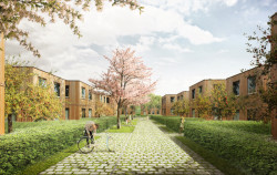 Návrh čtvrti Chytré Líchy v Židlochovicích, Pelčák a partner architekti, trojdomy