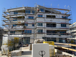 Fotografie z realizace bytových domů U Sluncové