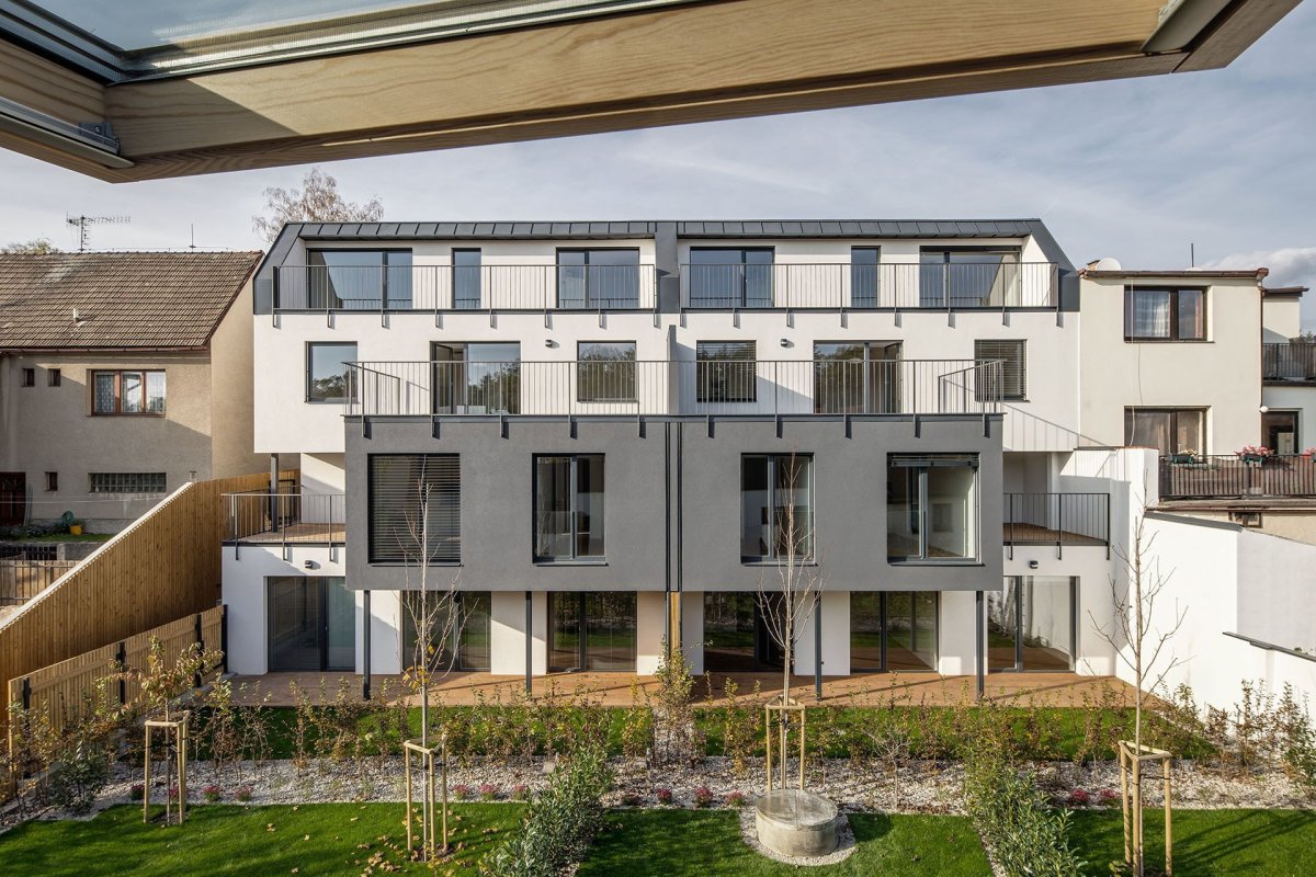 Obytný soubor Řeporyje, boq architekti,