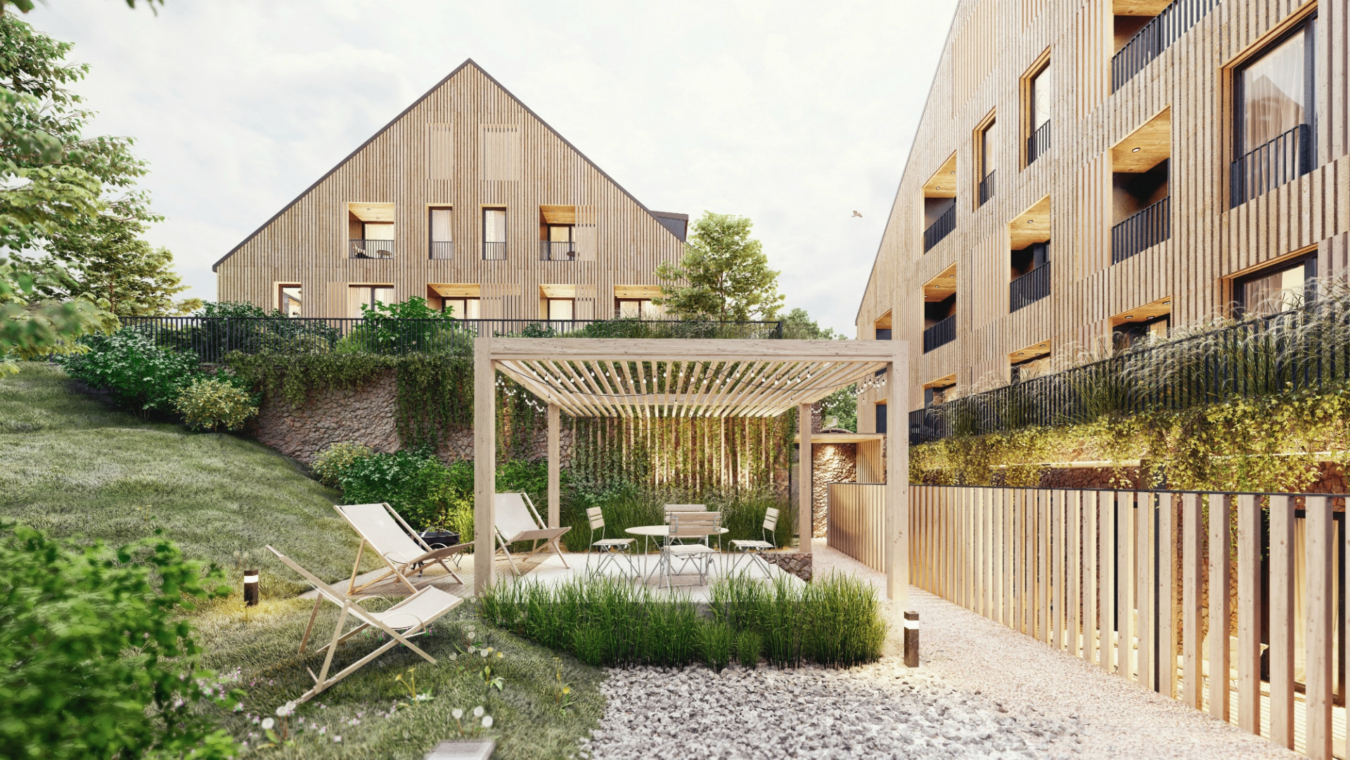 Penzion Kvilda, vizualizace, MS plan / Tomáš Filgas, Pavel Hřebecký, Simona Pacáková, Michal Šourek&nbsp;