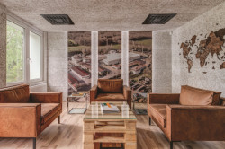 Pohled do interiéru (Administrativní budova Fortemix v Paskově od PROJEKTSTUDIO)