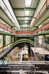 Průtokový kanál Výzkumného ústavu vodního stavitelství a výstavby lodí, původní stav