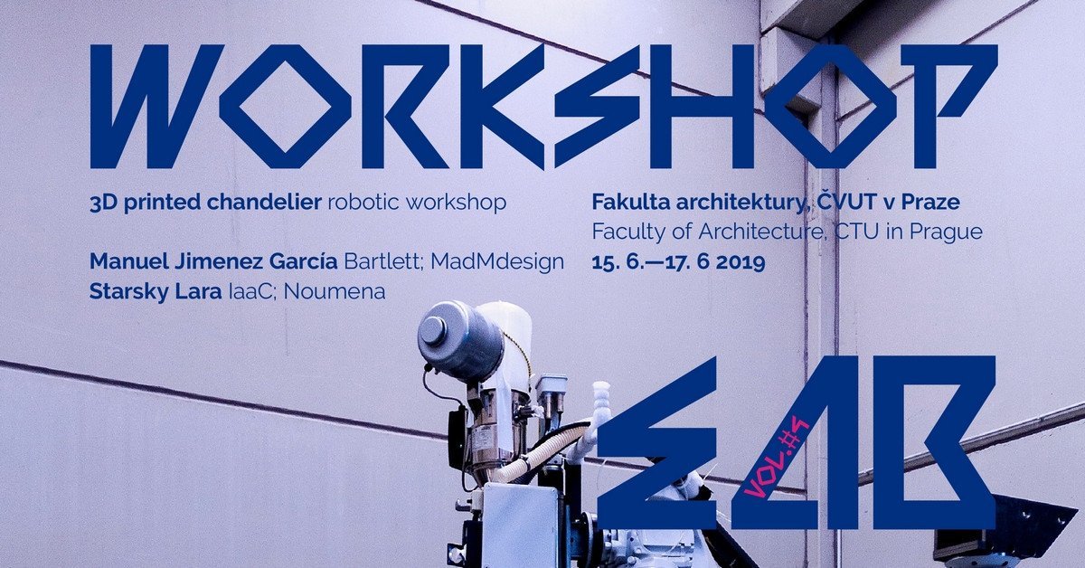 Bienále experimentální architektury - Digitální taktiky, pozvánka na workshop.