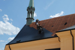 Skládaná střešní krytina - Česká šablona Horal, příklad použití - foto