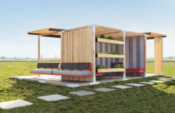 Modulární systém řady Y od Egoé posunuje dosavadní hranice využití venkovního prostoru. (na obrázku řada Office)