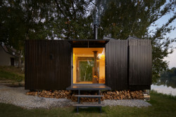 Mobilní kontejner KEBIN od architekta Jana Beka a stavitele Stanislava Líkaře