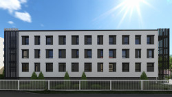 Přístavba Karvinské hornické nemocnice - vizualizace