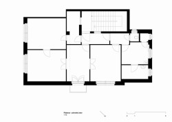 KZM - Rekonstrukce půdorys původního stavu, model, JRKVC