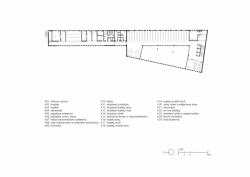 Patrik Kovaľ, Štátna vedecká knižnica v Prešove, půdorys 4. NP – foto