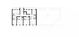 Bytový dům Spolková v Brně, Atelier RAW / Tomáš Rusín, Ivan Wahla, Lukáš Vágner, půdorys 7NP