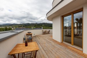 Podnikatelský inkubátor Dům na rohu ve Valašských Kloboukách od studia Jan Hanousek Architekti