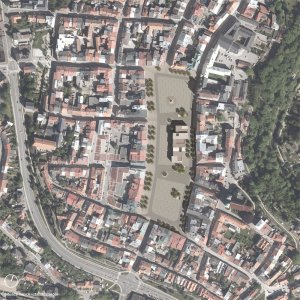 Revitalizace Masarykova náměstí v Jihlavě, situace širších vztahů, MCA atelier, s.r.o.
