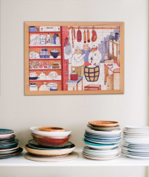 Že se dají puzzle dělat i jinak, ukazuje slovenský projekt Pucle s motivy od současných umělců.