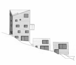 Bytový komplex v Samedanu, Mierta & Kurt Lazzarini Architekten, pohled