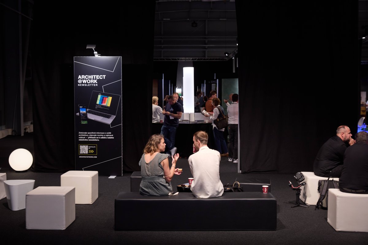 První pražská edice ARCHITECT@WORK proběhla v PVA EXPO PRAHA v Letňanech 18.–19. června 2025.