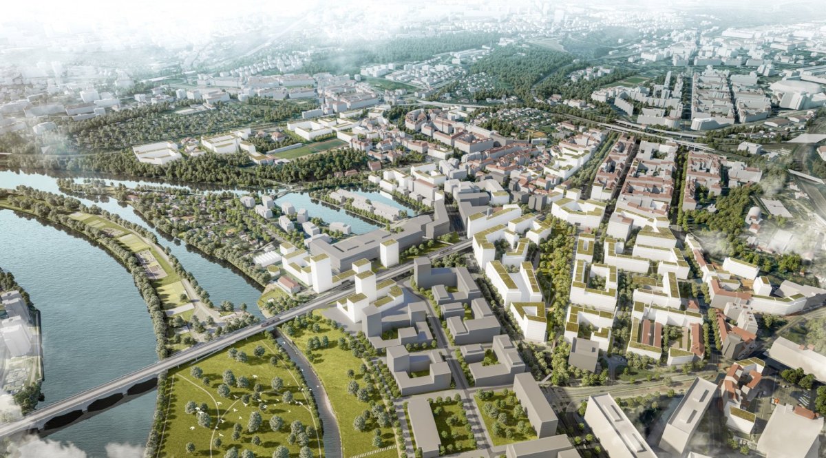 Praha plánuje projekty podél Vltavy s protipovodňovou funkcí