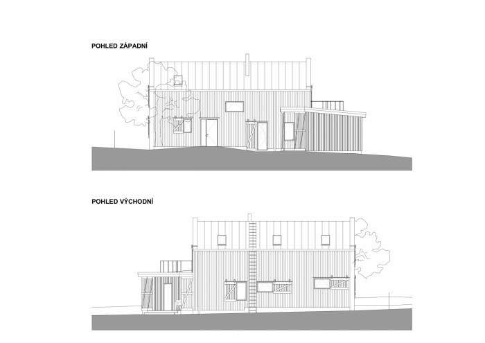 Dům Prokop, ateliér ASGK Design, pohledy