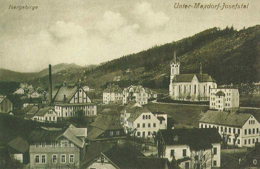 Huť Marie, Architektura s.r.o.: Dobová pohlednice