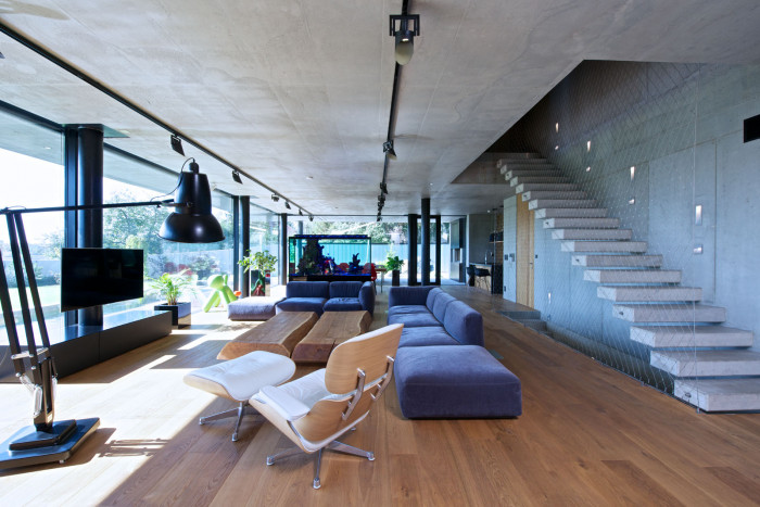 OK Plan Architects, Rodinný dům v Kunraticích - foto