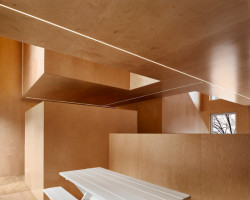 Rekonstrukce domku od Jean Verville architecte v kanadském Montrealu