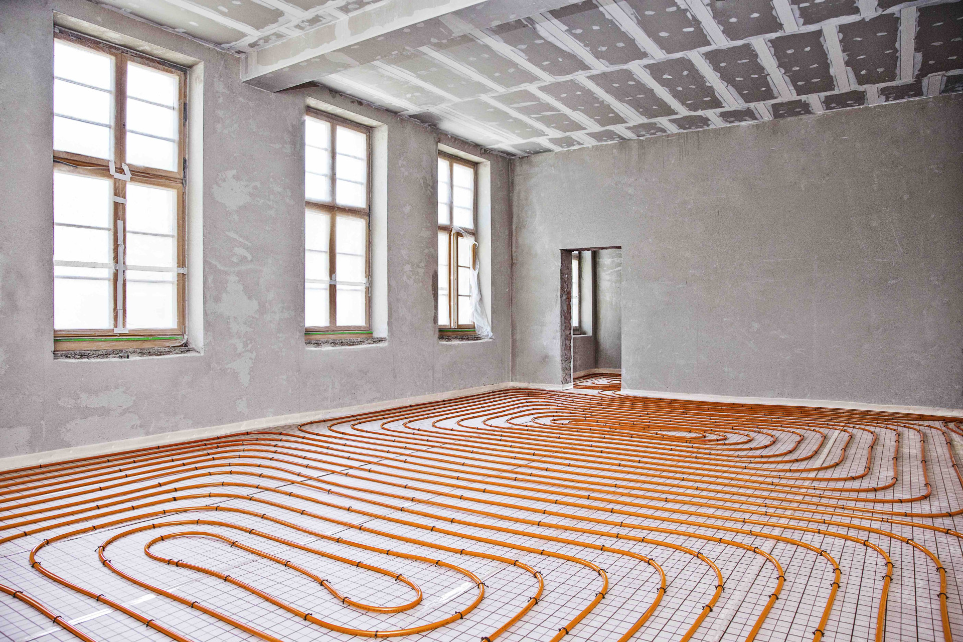 Společnost REHAU instaluje systémy podlahového vytápění po celé České republice