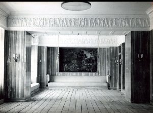 Mramorová jídelna Bauerova zámečku v Brně (1922–1923), Adolf Loos.