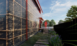 Český soběstačný dům 2019 - 1. místo, vizualizace, Jiří Petrželka.