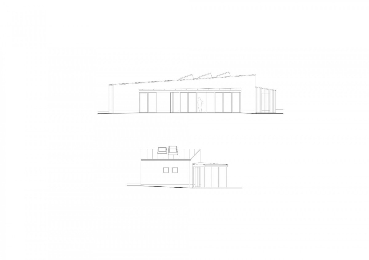 ZŠ Oslavice, David Prudík architekti, pohledy polytechnická učebna