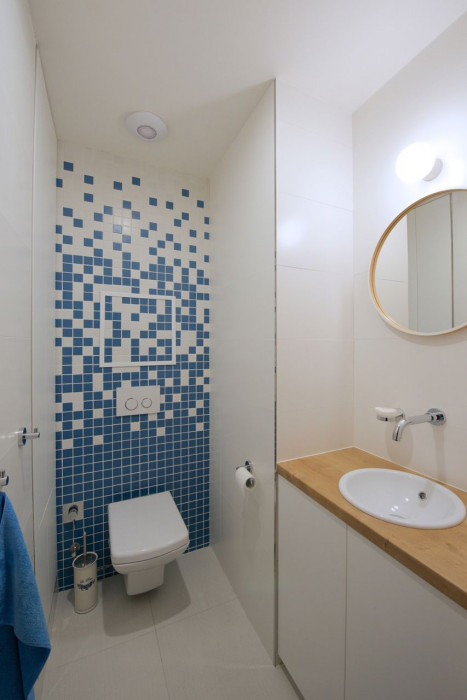 Mooza architecture, Byt na modré vlně – foto