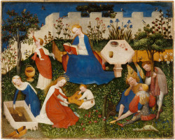 Upper Rhenish Master, The Little Garden of Paradise, c. 1410-1420
