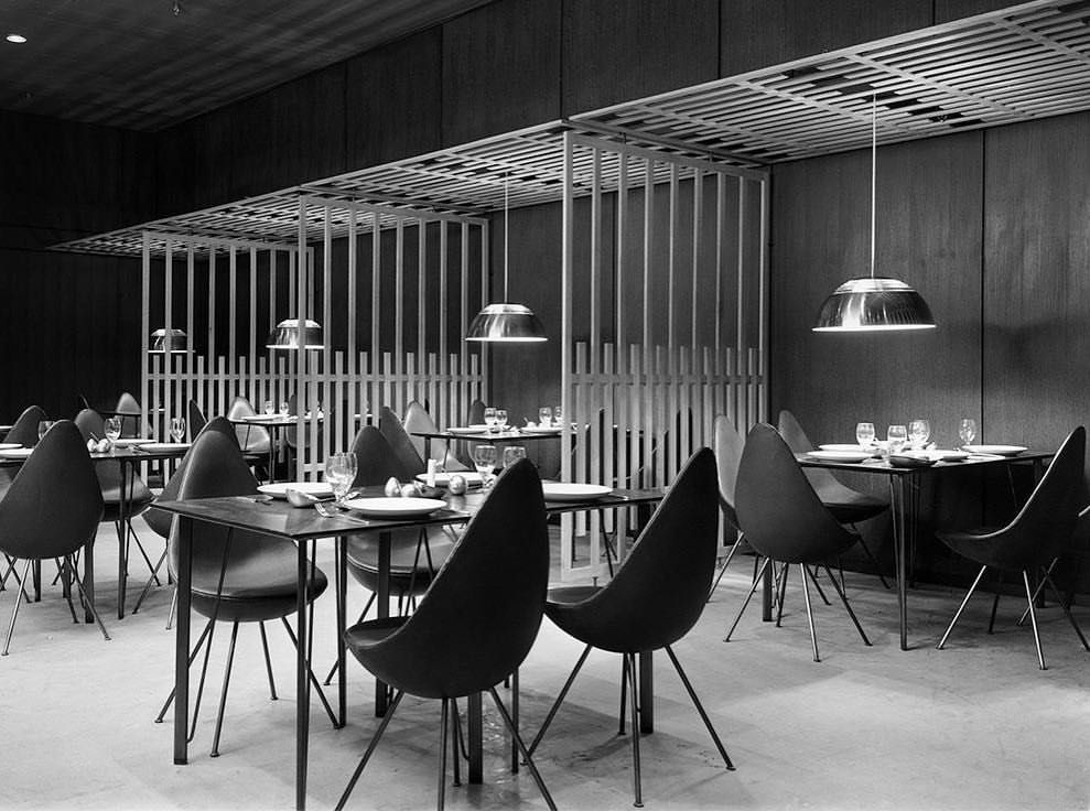 Dobová fotografie hotelové restaurace. Foto? Jørgen Strüwing