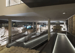 Studio Andreas Heller GmbH Architects & Designers, Evropské muzeum hanzy, součástí expozice se staly i archeologické vykopávky, foto