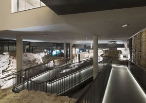 Studio Andreas Heller GmbH Architects & Designers, Evropské muzeum hanzy, součástí expozice se staly i archeologické vykopávky, foto