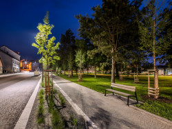 Obnova parku Stromovka v Humpolci, OK PLAN ARCHITECTS