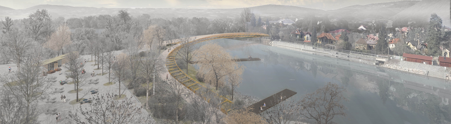 Ateliéry EMF, NORMA a PARETO zvítězily v krajinářsko-urbanistické soutěži o návrh Příměstského parku Soutok