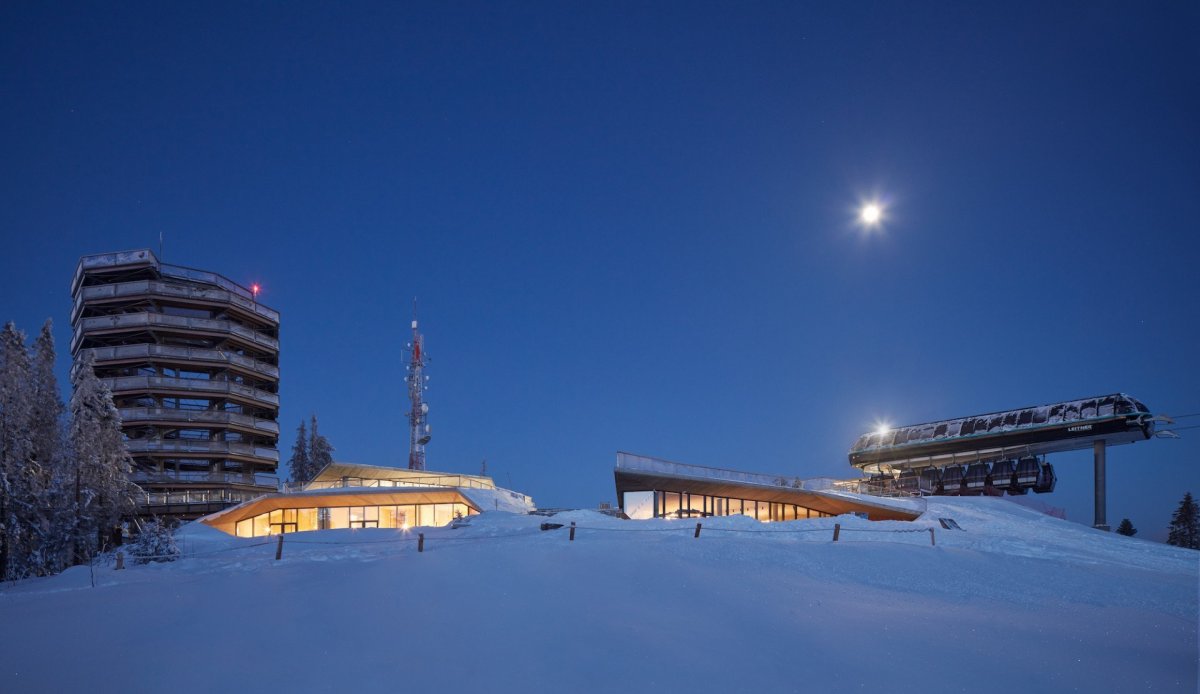 Zázemí rekreačního areálu Bachledka, Compass architekti/ Juraj Benetin, Matej Grébert, Roman Janata