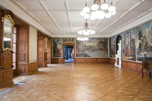 Zámek Mitrowicz, Labor 13, Atelier Flera - foto interiéru