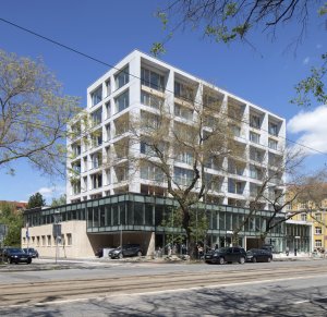 Polyfunkční dům Vajnorská 21 od ateliéru Cakov+partners