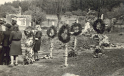 Osada Ploština po vypálení