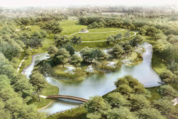 Lesopark Na Panském, MS plan - vizualizace