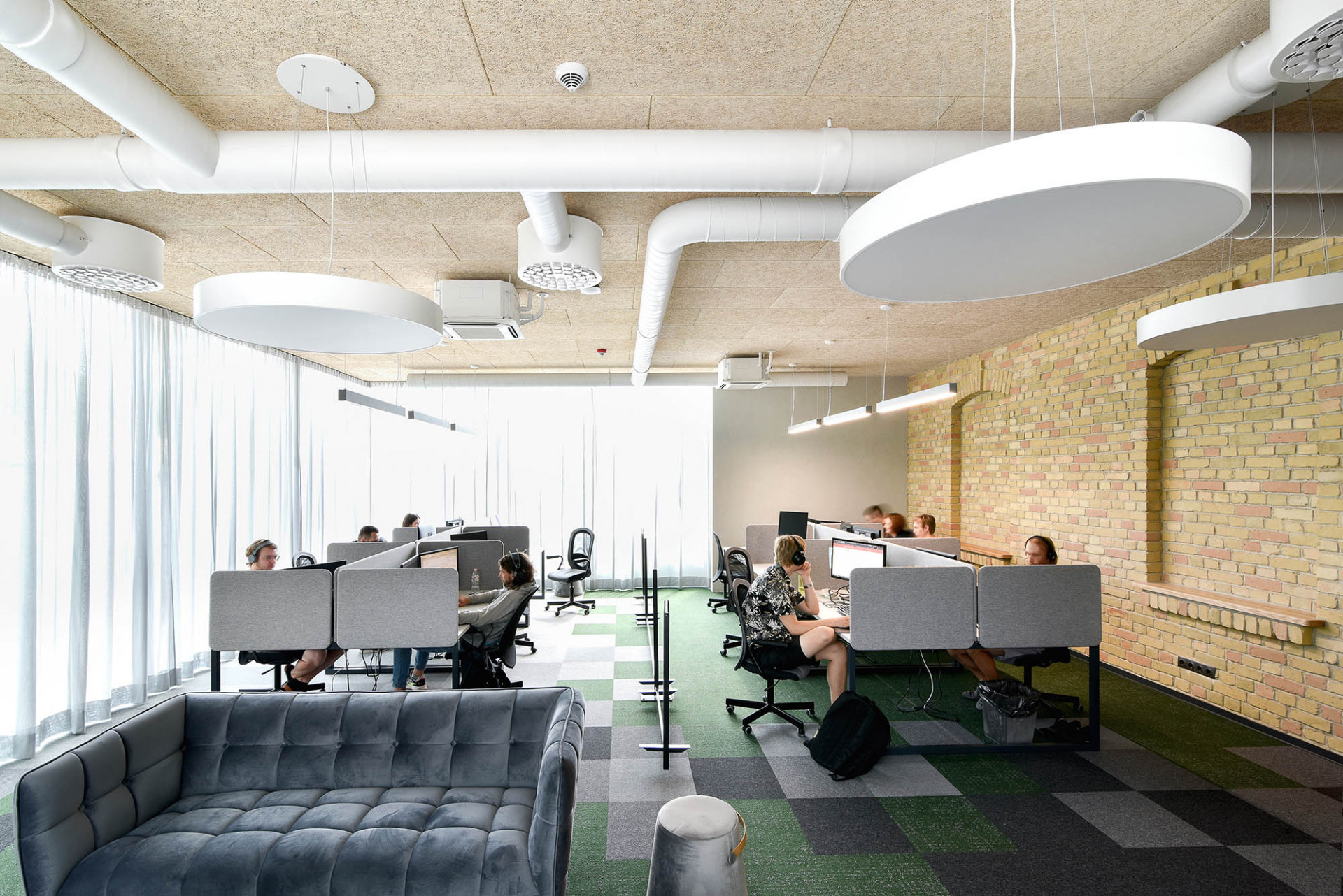 Řešení akustiky v kanceláři.