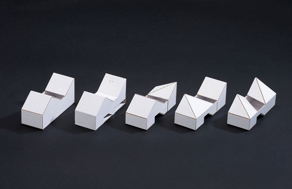 model, Twin house, bergmeisterwolf architekten,