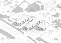 V České Kamenici se připravuje výstavba komunitního domu pro seniory podle návrhu ateliéru Bod architekti.