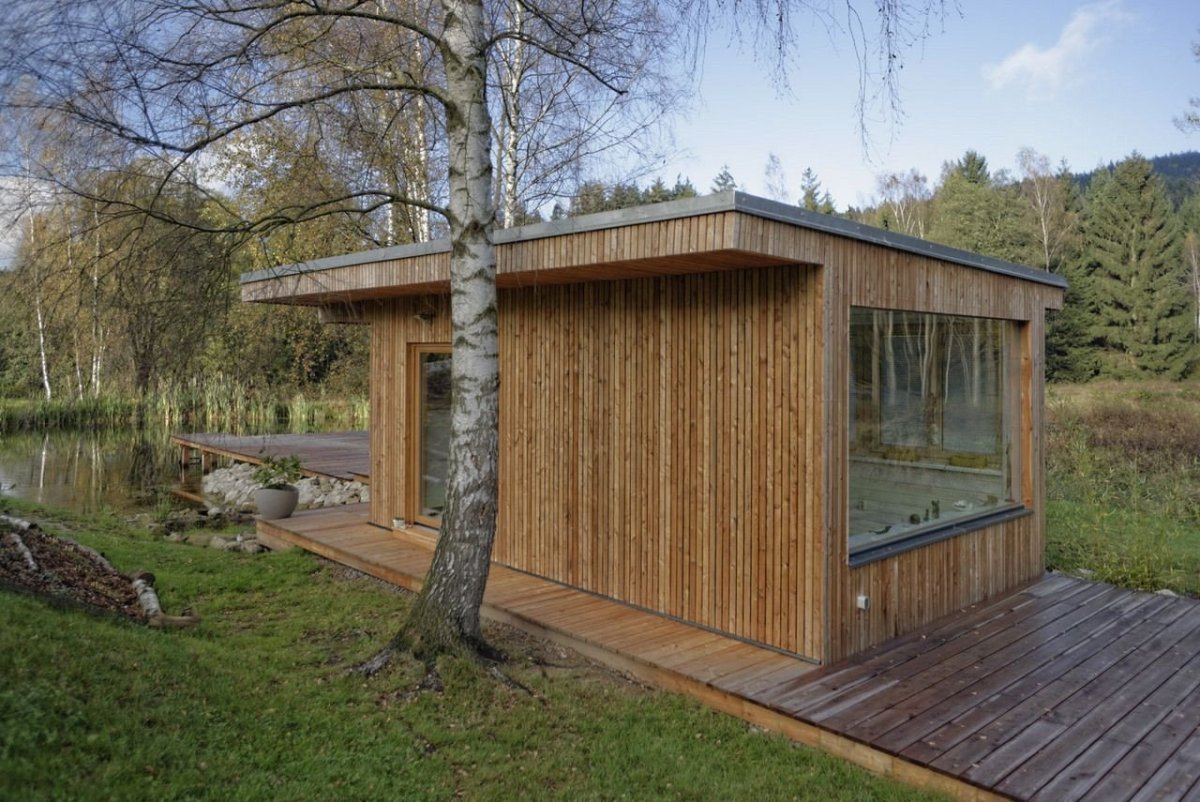Architektonický ateliér Hilpert, Saunadomek – foto