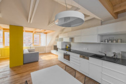 masparti, Podkrovní byt na třídě Míru – foto