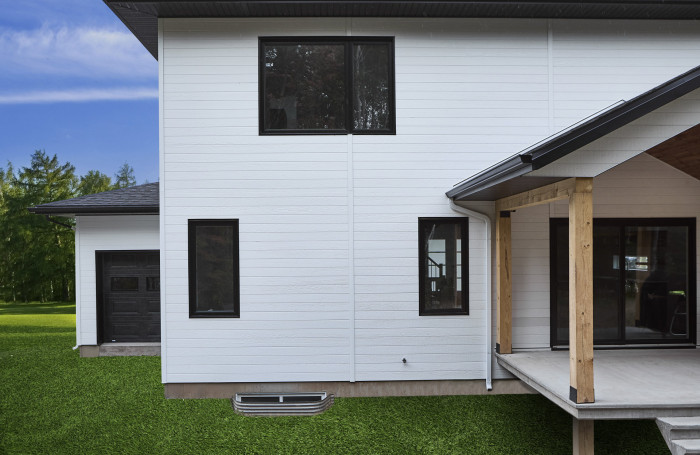 Dřevovláknitý kanadský fasádní obklad CanExel od CHYTRÉ FASÁDY