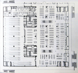 Půdorys druhého nadzemního podlaží.