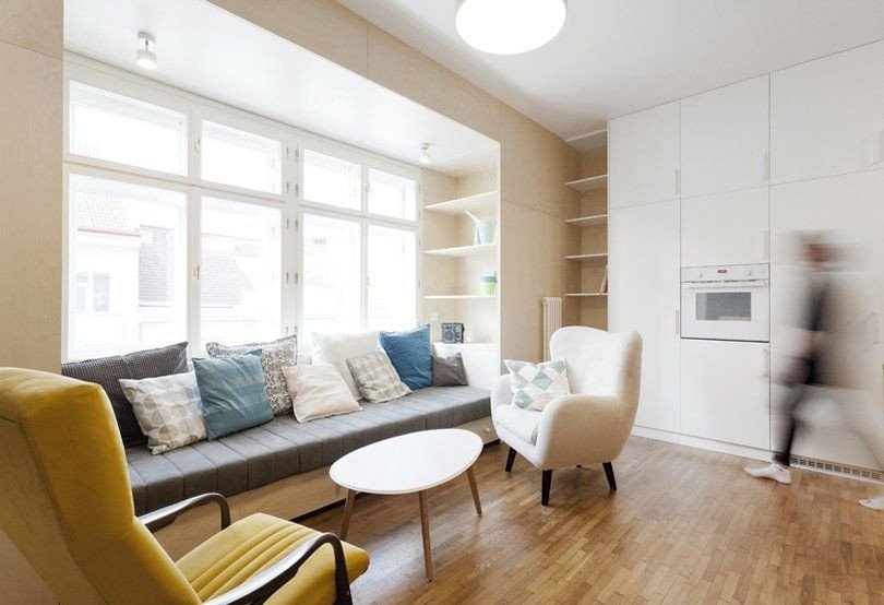 Byt pro Přemka, Ateliér 111 architekti,