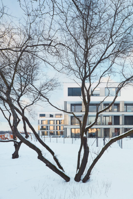 Bytové domy Bleriot v Praze od studia Machar & Teichman